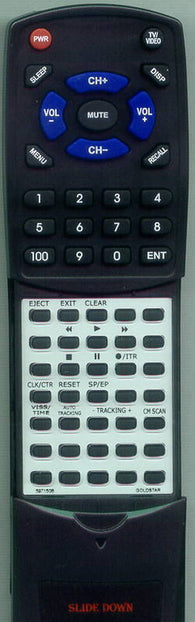 GOLDSTAR RT597150B Replacement Remote