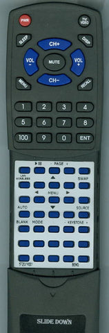 BENQ MP720 Replacement Remote