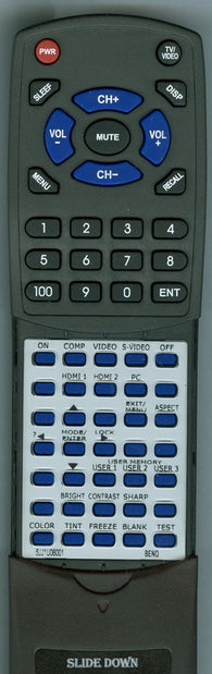 BENQ W600+ Replacement Remote