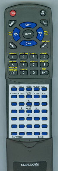 BENQINSERT MX764 Replacement Remote
