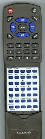 DYNEX DX32L151A11 Replacement Remote