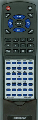 MEMOREX RC-V19-0B Replacement Remote