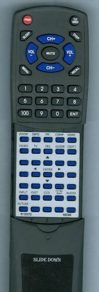 INSIGNIA 6010X00702 Replacement Remote