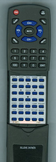 DYNEX 6011300101 Replacement Remote