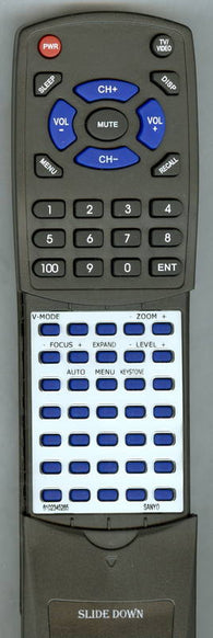 SANYO RT6102345285 Replacement Remote