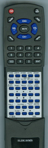 FISHER RVR4901 Replacement Remote