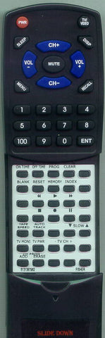 FISHER RT6131367982 Replacement Remote