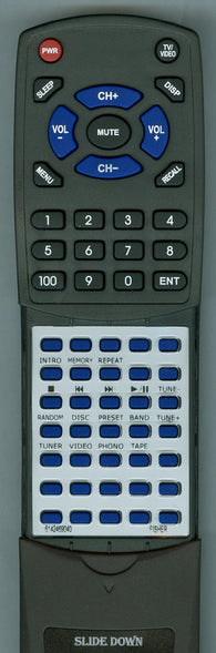 FISHER TAD9215 Replacement Remote