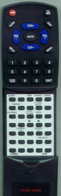 FISHER TAD993 Replacement Remote