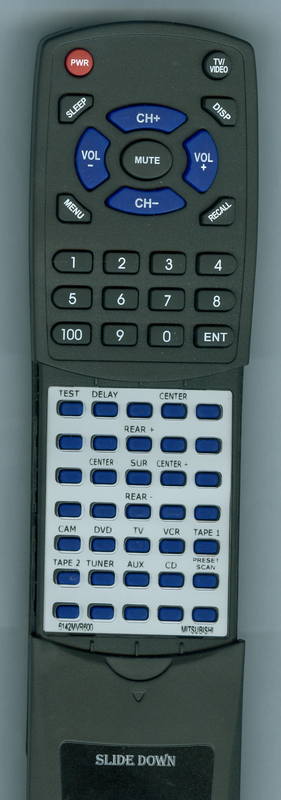 MITSUBISHI MVR600 Replacement Remote Control