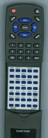 MITSUBISHI RT6142MVR600 Replacement Remote