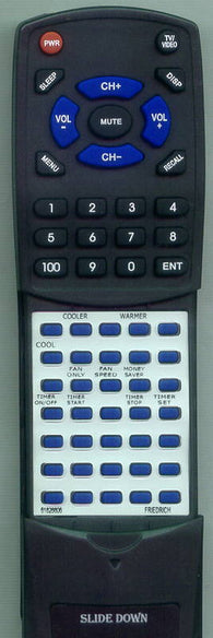 FRIEDRICH RT61826606 Replacement Remote