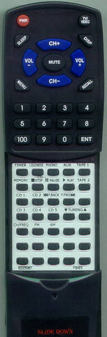 FISHER RT6202050607 Replacement Remote