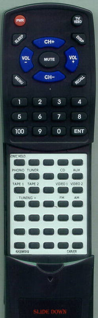 CARVER RH 77 Replacement Remote