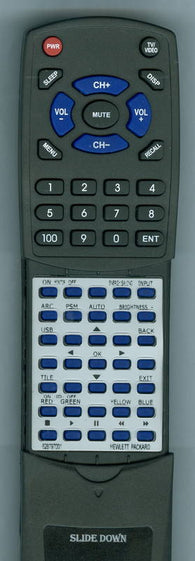 HP RT628797001 Replacement Remote
