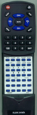 SANYO VHR5416 Replacement Remote