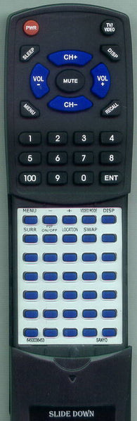 FISHER RT6450036453 Replacement Remote