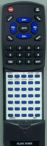 FISHER PC3527 Replacement Remote