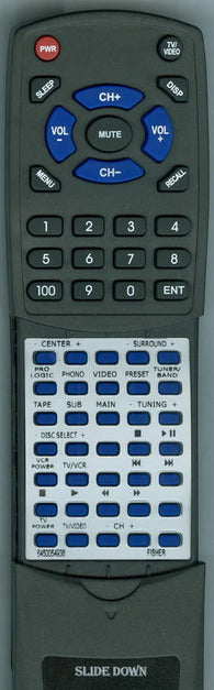 FISHER TAD9425 Replacement Remote
