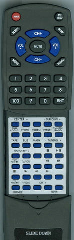 FISHER RT6450054938 Replacement Remote