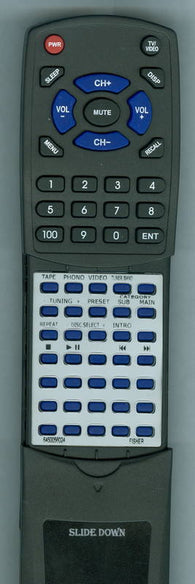 FISHER 6450056024 Replacement Remote