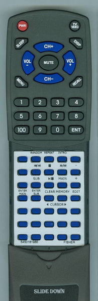 FISHER RT6450181986 Replacement Remote
