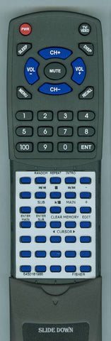 FISHER RDAC6006 Replacement Remote