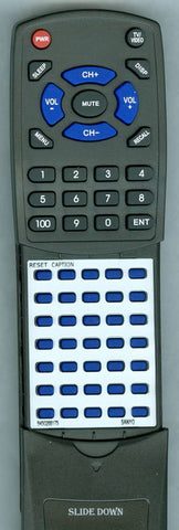 SANYO 6450268175 Replacement Remote
