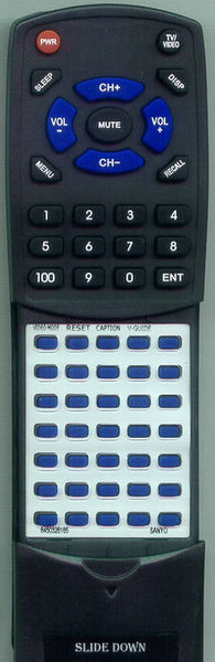 SANYO RT6450326165 Replacement Remote