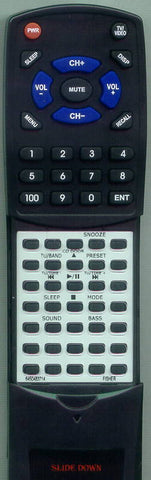 FISHER RT6450483714 Replacement Remote