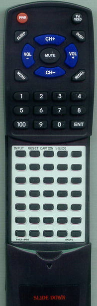 SANYO 645-051-8485 Replacement Remote