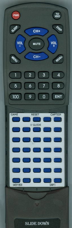 SANYO 6450518508 Replacement Remote Control - Thumbnail 5