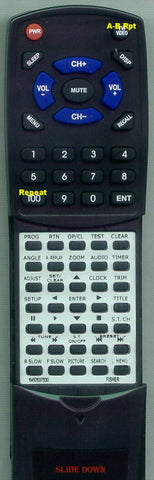 FISHER RT6450537530 Replacement Remote