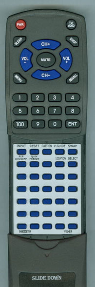 SANYO 645 053 8704 Replacement Remote