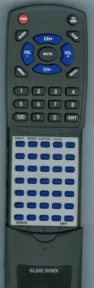 SANYO RT6450630736 Replacement Remote