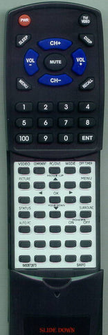 SANYO RT6450672873 Replacement Remote