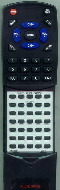 SANYO 6450750984 Replacement Remote