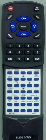 EIKI 645 079 3547 Replacement Remote