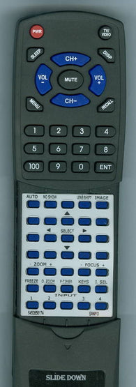 SANYO 645 085 6174 Replacement Remote