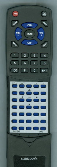 SANYO 645 093 6746 Replacement Remote