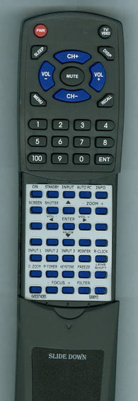 SANYO 645 097 4069 Replacement Remote