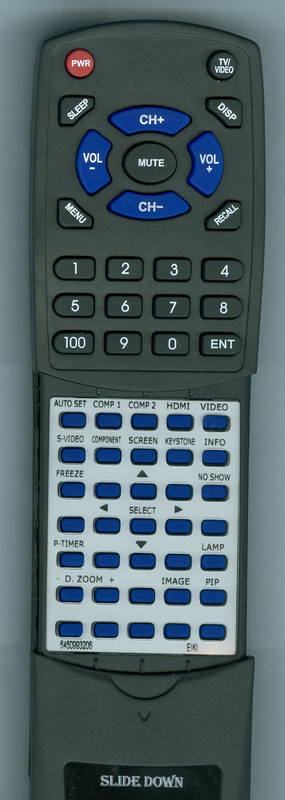 EIKI 6450993206 Replacement Remote Control