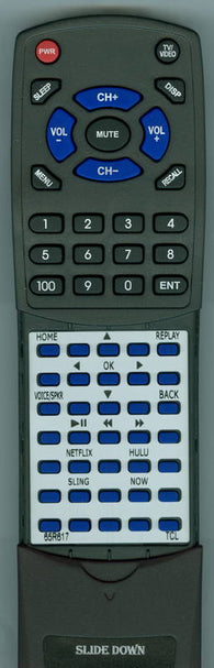 TCL RT65R617 Replacement Remote