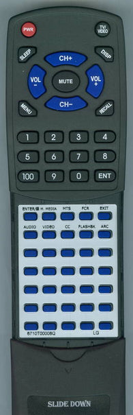 LG 6710T00008Q Replacement Remote