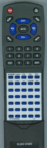 LG 6710T00008Q Replacement Remote