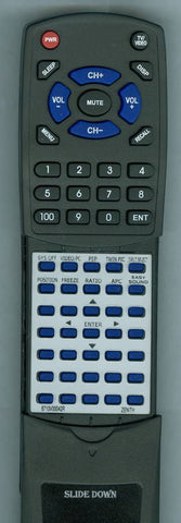 ZENITH P60W26 Replacement Remote