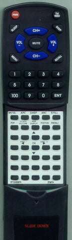 ZENITH MU42PZ10 Replacement Remote