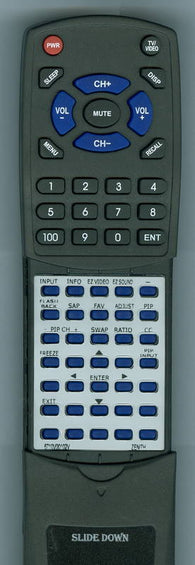 ZENITH Z52SZ8052 Replacement Remote