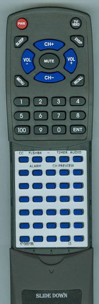 LG RT6710V00108L Replacement Remote