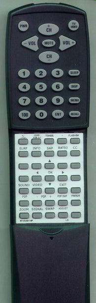 LG RT6710V00116F Replacement Remote